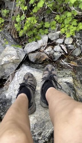 Hiking sneakers