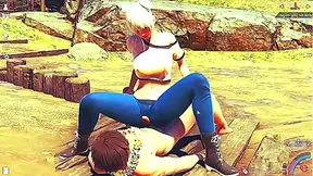 Japanese Goddess Overwhelmed by Pleasure in Vivid 3D Hentai Dream