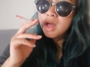 Miss Dee Nicotine Smoking Quickie #5