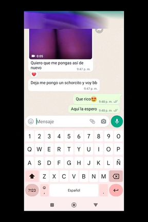 Undressing Doa Mary When Her Husband Leaves