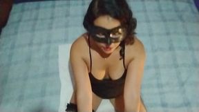 Blowjob, Anal Fuck and Ass to Mouth with Red Lipstick