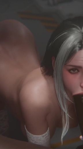 Intense BBC Doggy Deepthroat Hard Riding Tight Pussy Destroyed by Massive Black Cock