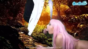 Sexy Girl sucks and fucks the big dick floating camsoda man