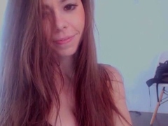 Pale amateur teen brunette Lynn Love