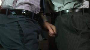 The Gay Office - British Harley Everett in collar rimming