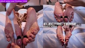 From Fingers to Electric Tease Oiled Soles Go Wild (10min)