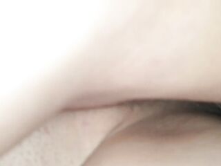 Mijn kut lekker gevuld met zaad sperma creampie.