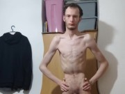 Very skinny petite teen Photoshops his body to be even Skinnier