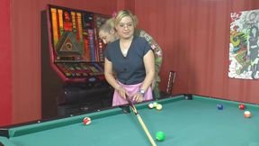 Blonde mature riding dick before sucking it in 69 position