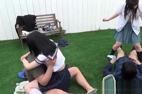 Rough &amp; Tough: Indian College Babe&#039;s Backyard Gangbang