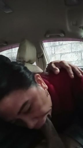 Quiet Girls Are Always the Wildest. Big Tits Wife Doing Sensual Blowjob