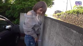 Stream Journey as a Slender Beauty Masters the Thrill of Standing Release Outdoors Part.2