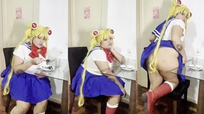 bbw sailor moon milk intolerant farts