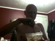 piggy feeding belly stuffing 6/5/18
