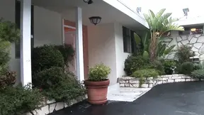 Black man creampies white wife's tight pussy in his house