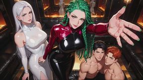 Bisexual Encouragement Stories #16: Emerald Braids and Shared Submission