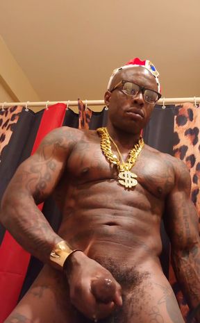 Big Black Hairy Cock Worship Hallelujah Johnson (The King of Sorrow Part 2) Tall Dark Chocolate Muscles Tattoos Hairy BBC