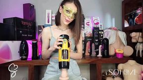 Sarah Sue Reveals  - Everything you should know about Male Electric Masturbators with Sohimi