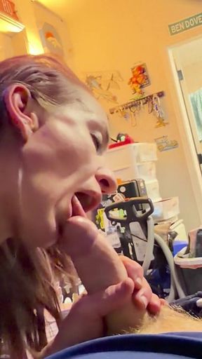 Zoey Portlands Step Brother Has See Thru Shorts on