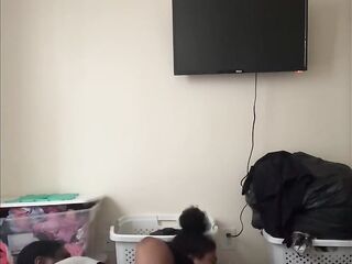 I tried to sneak record her and this babe caught me
