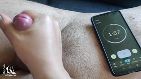 Can he cum in three minutes?