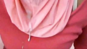 ”I Cum On A Cheater Arab Housewife's Hijab”