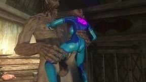 Samus Aran: Master of Big Guns and Rough Fucks