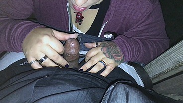 30th Bday Blowjob at the Marina