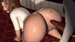 Black student fucks thick Jewish teacher's ass