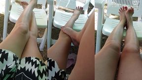 j aimerai bien un petit massage des jambes et des pieds sur ma terrasse ! qui se...