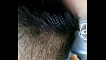 Car blowjob by young twink