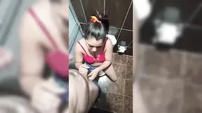 I fucked Lana Rhoade in bathroom with friends next door