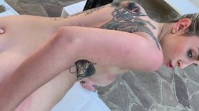 Ada's Petite Passion Ignites in Sensual Amateur POV Heat