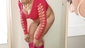 Mature blonde cds cum on the mirror