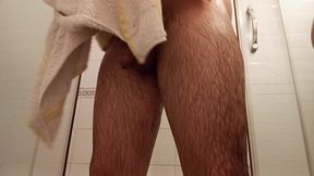 After a good shower, dry off well