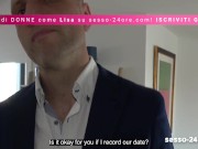 ITALY --- WTF: real italian youtuber slut hookups with mature man LISA GALI - SESSO-24ORE