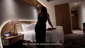 Stepson Couldn't Oppose His Hot Stepmom in a Hotel Room