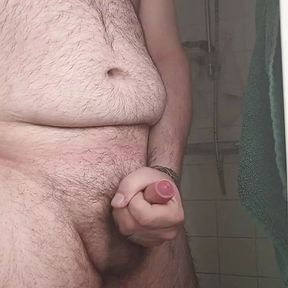 Quick tug before a shower