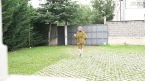 She Stayed Home Alone and Went with a Young Gardener