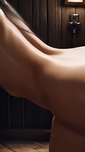 Emotional moment from &quot;Sadako&#039;s Intense Workout Routine - She Lets You Cum Inside Her Pussy&quot;