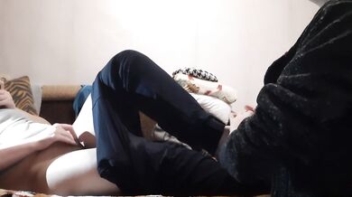 Massage turns girl into pussy cumming slut IkaSmokS