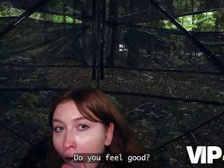 VIP4K. The Hunter pick up a RedHead beauty