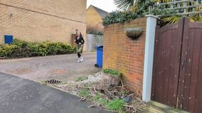 Danni Foxx gets bound and gagged by the Foot Freak MP4 version