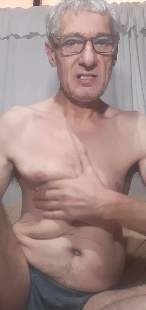 Suck Me Kiss Me Lick My Hard Tits with Nipple, I Am a Very Gifted Man.