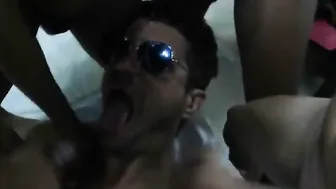 Latin Twink Gets Interracial Anal and Blowjob in Amateur Fun
