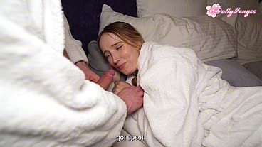 Okay Fine! You Can Fuck Me if You Bring Dumplings! Horny Blondie Is Starving Of Dick!