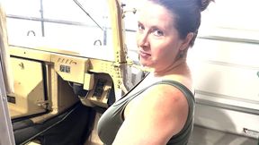 madisin lee milf blowjob facial in i love the smell of diesel