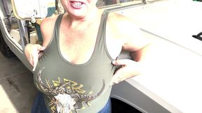 madisin lee milf blowjob facial in i love the smell of diesel