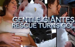 Gentle Giantess Rescue Turns Cold