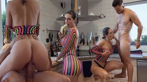 My Roommate Was Eating A Banana In The Kitchen I Shouldnt Have Walked In With Her Mouth That Full - Miss Pasion